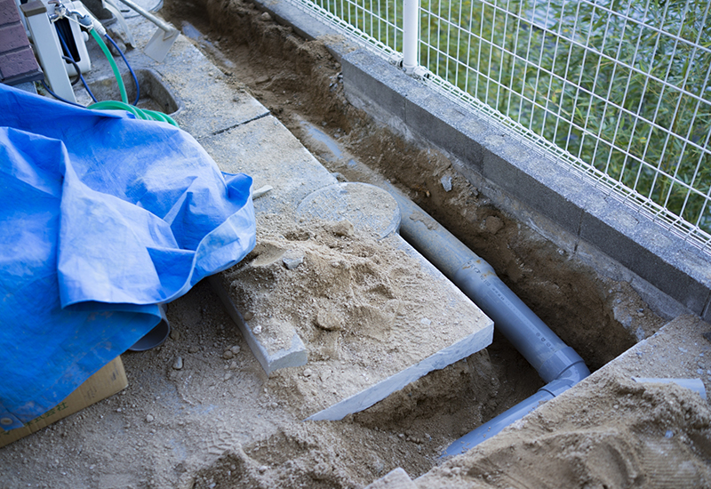 突発的な事故や災害により、排水管が故障し修理が必要になった場合